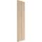 Ekena Millwork Rustic Two Board Joined Board-n-Batten Sandblasted Faux Wood Shutters w/No Batten, 11W x 54H, PR SHUBJN11X54SDPR - alternate 15